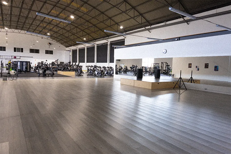 Arena Fitness Club — Zona de Aulas de Grupo