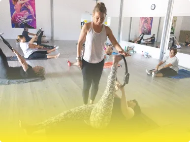 Aula de Pilates